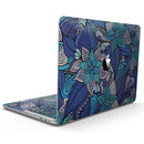 MacBook Pro with Touch Bar Skin Kit - Floral_Blues-MacBook_13_Touch_V9.jpg?
