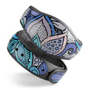 Floral Blues - Decal Skin Wrap Kit for the Disney Magic Band