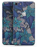 Floral Blues - Skin-kit for the iPhone 8 or 8 Plus