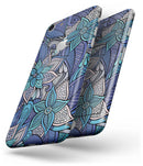 Floral Blues - Skin-kit for the iPhone 8 or 8 Plus