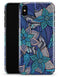Floral Blues - iPhone X Clipit Case