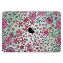 MacBook Pro with Touch Bar Skin Kit - Floral_Pattern_on_Light_Green_Watercolor-MacBook_13_Touch_V3.jpg?