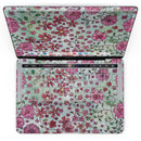MacBook Pro with Touch Bar Skin Kit - Floral_Pattern_on_Light_Green_Watercolor-MacBook_13_Touch_V4.jpg?