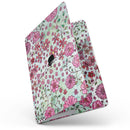 MacBook Pro with Touch Bar Skin Kit - Floral_Pattern_on_Light_Green_Watercolor-MacBook_13_Touch_V7.jpg?