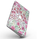 Floral Pattern on Light Green Watercolor - MacBook Pro with Retina Display Full-Coverage Skin Kit