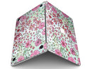 Floral Pattern on Light Green Watercolor - MacBook Pro with Retina Display Full-Coverage Skin Kit