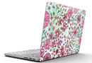 Floral Pattern on Light Green Watercolor - MacBook Pro with Retina Display Full-Coverage Skin Kit