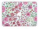 Floral Pattern on Light Green Watercolor - MacBook Pro with Retina Display Full-Coverage Skin Kit