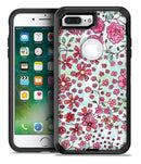Floral Pattern on Light Green Watercolor - iPhone 7 Plus/8 Plus OtterBox Case & Skin Kits