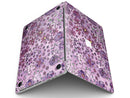 Floral Pattern on Purple Watercolor - MacBook Pro with Retina Display Full-Coverage Skin Kit