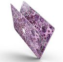 Floral Pattern on Purple Watercolor - MacBook Pro with Retina Display Full-Coverage Skin Kit