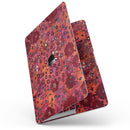 MacBook Pro with Touch Bar Skin Kit - Floral_Pattern_on_Red_Watercolor-MacBook_13_Touch_V7.jpg?