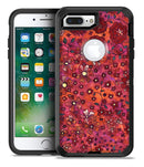 Floral Pattern on Red Watercolor - iPhone 7 Plus/8 Plus OtterBox Case & Skin Kits