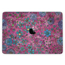MacBook Pro with Touch Bar Skin Kit - Floral_Pattern_on_Wine_Watercolor-MacBook_13_Touch_V3.jpg?