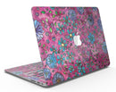 Floral Pattern on Wine Watercolor - MacBook Air Skin Kit
