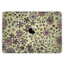 MacBook Pro with Touch Bar Skin Kit - Floral_Pattern_on_Yellow_Watercolor-MacBook_13_Touch_V3.jpg?