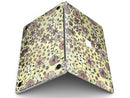 Floral Pattern on Yellow Watercolor - MacBook Pro with Retina Display Full-Coverage Skin Kit