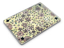 Floral Pattern on Yellow Watercolor - MacBook Pro with Retina Display Full-Coverage Skin Kit