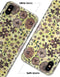 Floral Pattern on Yellow Watercolor - iPhone X Clipit Case