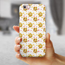 Floral Summer v1 iPhone 6/6s or 6/6s Plus 2-Piece Hybrid INK-Fuzed Case