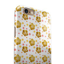 Floral Summer v1 iPhone 6/6s or 6/6s Plus 2-Piece Hybrid INK-Fuzed Case
