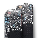 Flourish Black and White Tree iPhone 6/6s or 6/6s Plus 2-Piece Hybrid INK-Fuzed Case