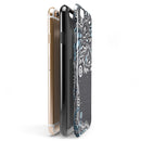 Flourish Black and White Tree iPhone 6/6s or 6/6s Plus 2-Piece Hybrid INK-Fuzed Case
