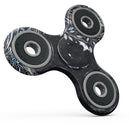 Flourish Black and White Tree Full-Body Fidget Spinner Skin-Kit