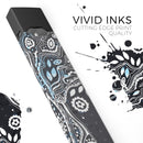 Flourish Black and White Tree - Premium Decal Protective Skin-Wrap Sticker compatible with the Juul Labs vaping device