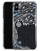 Flourish Black and White Tree - iPhone X Clipit Case