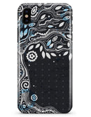 Flourish Black and White Tree - iPhone X Clipit Case