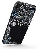 Flourish Black and White Tree - iPhone X Skin-Kit