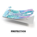 Flourished Blue & Purple Sacred Elephant - Premium Protective Decal Skin-Kit for the Apple Credit Card