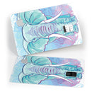 Flourished Blue & Purple Sacred Elephant - Premium Protective Decal Skin-Kit for the Apple Credit Card