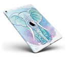 Flourished Blue & Purple Sacred Elephant - iPad Pro 97 - View 1.jpg