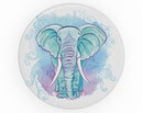 Flourished Blue & Purple Sacred Elephant - Skin Kit for PopSockets and other Smartphone Extendable Grips & Stands