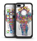 Flourished Sacred Elephant - iPhone 7 or 7 Plus Commuter Case Skin Kit