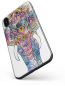 Flourished Sacred Elephant - iPhone X Skin-Kit