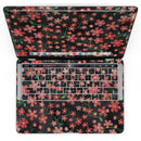 MacBook Pro with Touch Bar Skin Kit - Flowers_with_Stems_over_Black_Watercolor-MacBook_13_Touch_V4.jpg?
