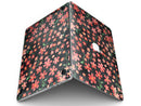 Flowers with Stems over Black Watercolor - MacBook Pro with Retina Display Full-Coverage Skin Kit
