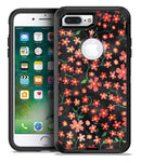 Flowers with Stems over Black Watercolor - iPhone 7 Plus/8 Plus OtterBox Case & Skin Kits