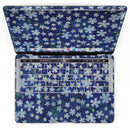 MacBook Pro with Touch Bar Skin Kit - Flowers_with_Stems_over_Blue_Watercolor-MacBook_13_Touch_V4.jpg?
