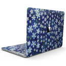 MacBook Pro with Touch Bar Skin Kit - Flowers_with_Stems_over_Blue_Watercolor-MacBook_13_Touch_V9.jpg?