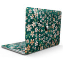 MacBook Pro with Touch Bar Skin Kit - Flowers_with_Stems_over_Deep_Green_Watercolor-MacBook_13_Touch_V9.jpg?
