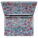MacBook Pro with Touch Bar Skin Kit - Flowers_with_Stems_over_Light_Blue_Watercolor-MacBook_13_Touch_V4.jpg?