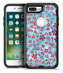 Flowers with Stems over Light Blue Watercolor - iPhone 7 Plus/8 Plus OtterBox Case & Skin Kits