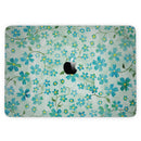 MacBook Pro with Touch Bar Skin Kit - Flowers_with_Stems_over_Light_Green_Watercolor-MacBook_13_Touch_V3.jpg?