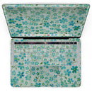MacBook Pro with Touch Bar Skin Kit - Flowers_with_Stems_over_Light_Green_Watercolor-MacBook_13_Touch_V4.jpg?