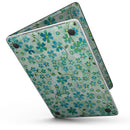 MacBook Pro with Touch Bar Skin Kit - Flowers_with_Stems_over_Light_Green_Watercolor-MacBook_13_Touch_V6.jpg?