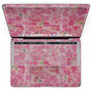 MacBook Pro with Touch Bar Skin Kit - Flowers_with_Stems_over_Pink_Watercolor-MacBook_13_Touch_V4.jpg?